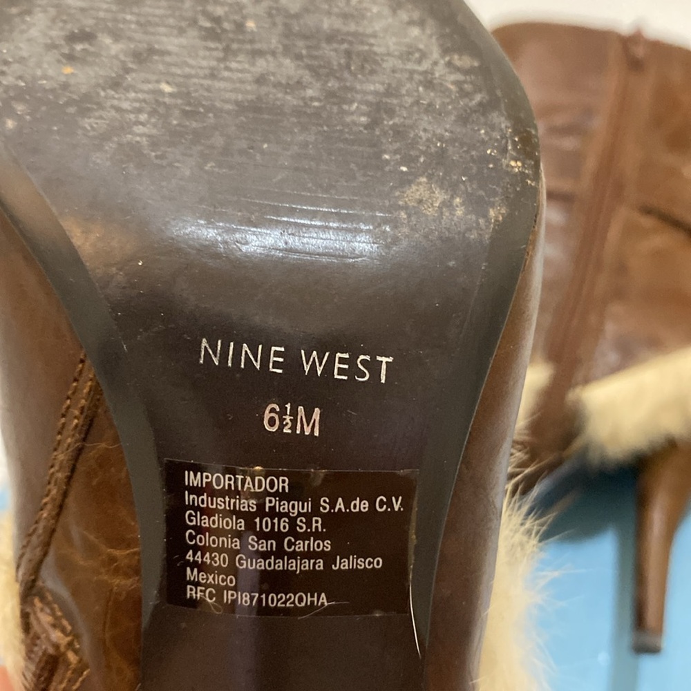 Nine West Boots Sz 6.5 - Picture 9 of 11